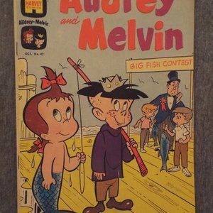 Vintage 1969 Little Audrey and Melvin #42 Harvey Comic Book Silver Age